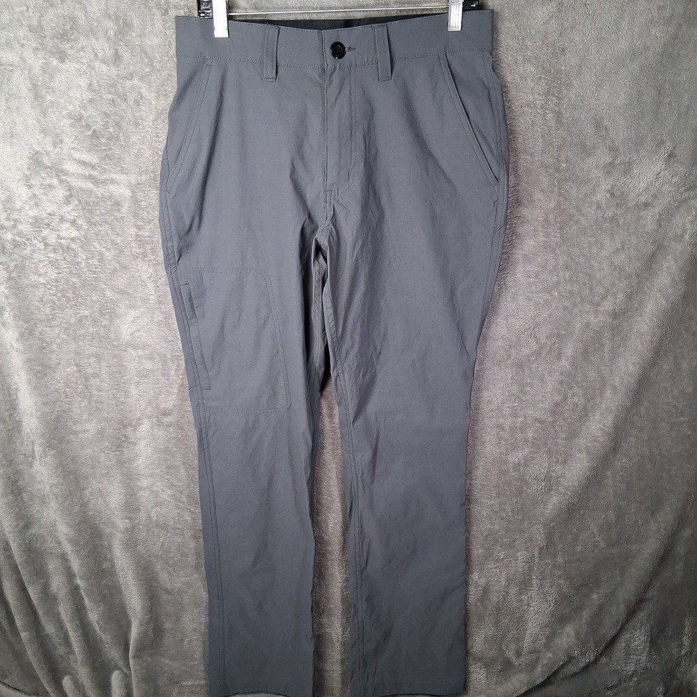 Balance Collection Stretch Hiking Pants Men Size 32x30 Gray Straight Water Resis